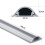 Hama PVC Kabelkanal Halbrund 100/3,5/0,9cm Grau 5