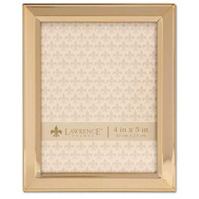 Picture Frame, Metal, Gold, 4x5
