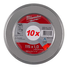115 mm Stainless Steel Blade Box with 10 4932478997