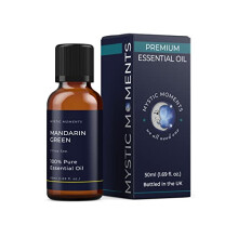 | Mandarin Green Essential Oil 50ml - Pure & Natural Oil for Diffusers, Aromatherapy & Massage Blends Vegan GMO Free