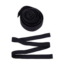 6pcs Black Wig Elastic Band Wig Melting Band Wig Accessories for Wigs Making (2.5 cm)