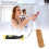 Paint Roller, Texture Pattern Paint Roller Brush with Handle for Wall Painting Tool 2