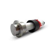 et Rotondo 133.0391.835 Stainless Steel with Integrated Clicker/Pezzo by Ricambio/Valve Knob