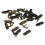 a14082700ux0097 Right Latch Hook Antique Wood Box Hasp Catch Decor - Bronze Tone (10-Pie 1