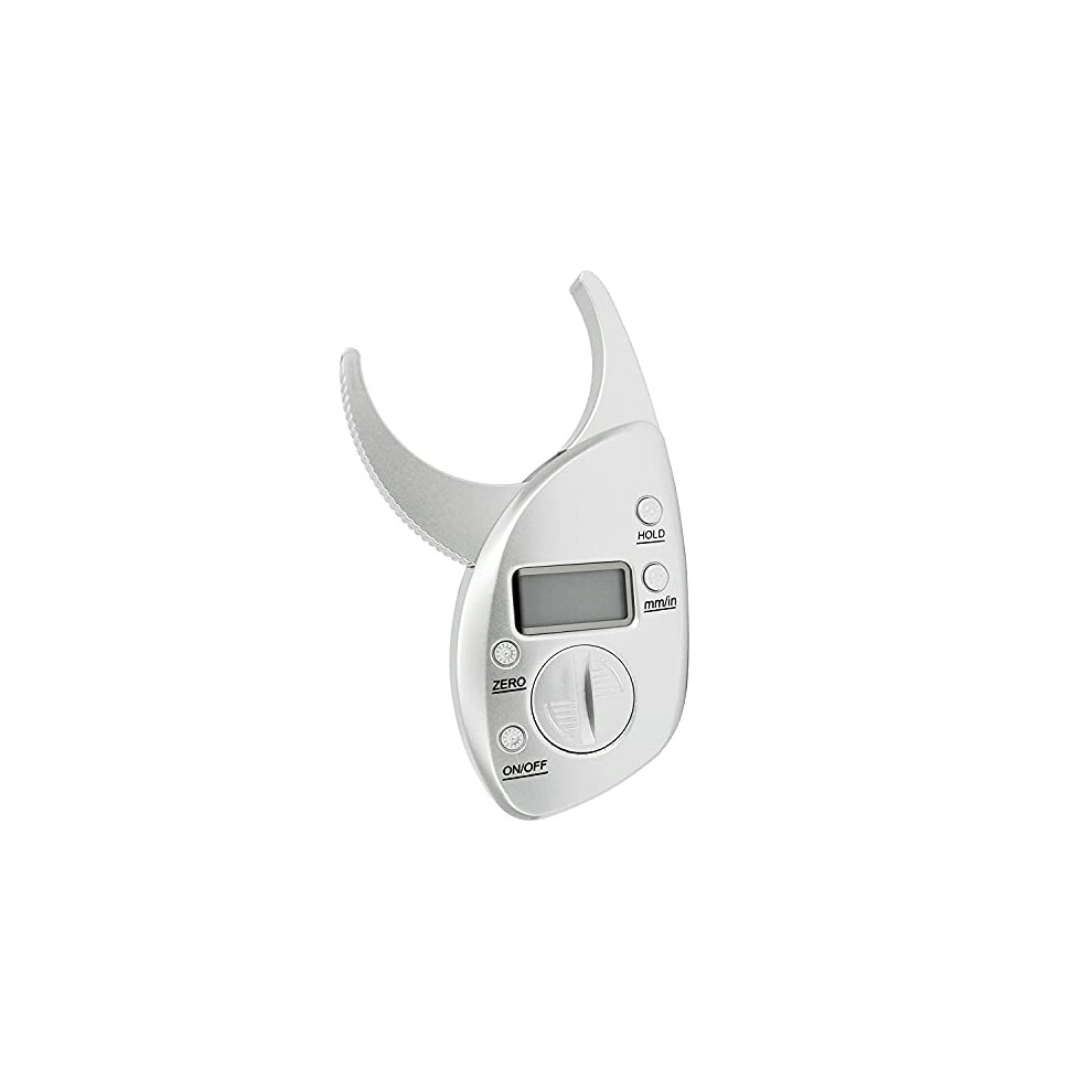 Ancllo 50Mm Digital Lcd Body Fat Caliper Skin Fold Thickness Measuring Device