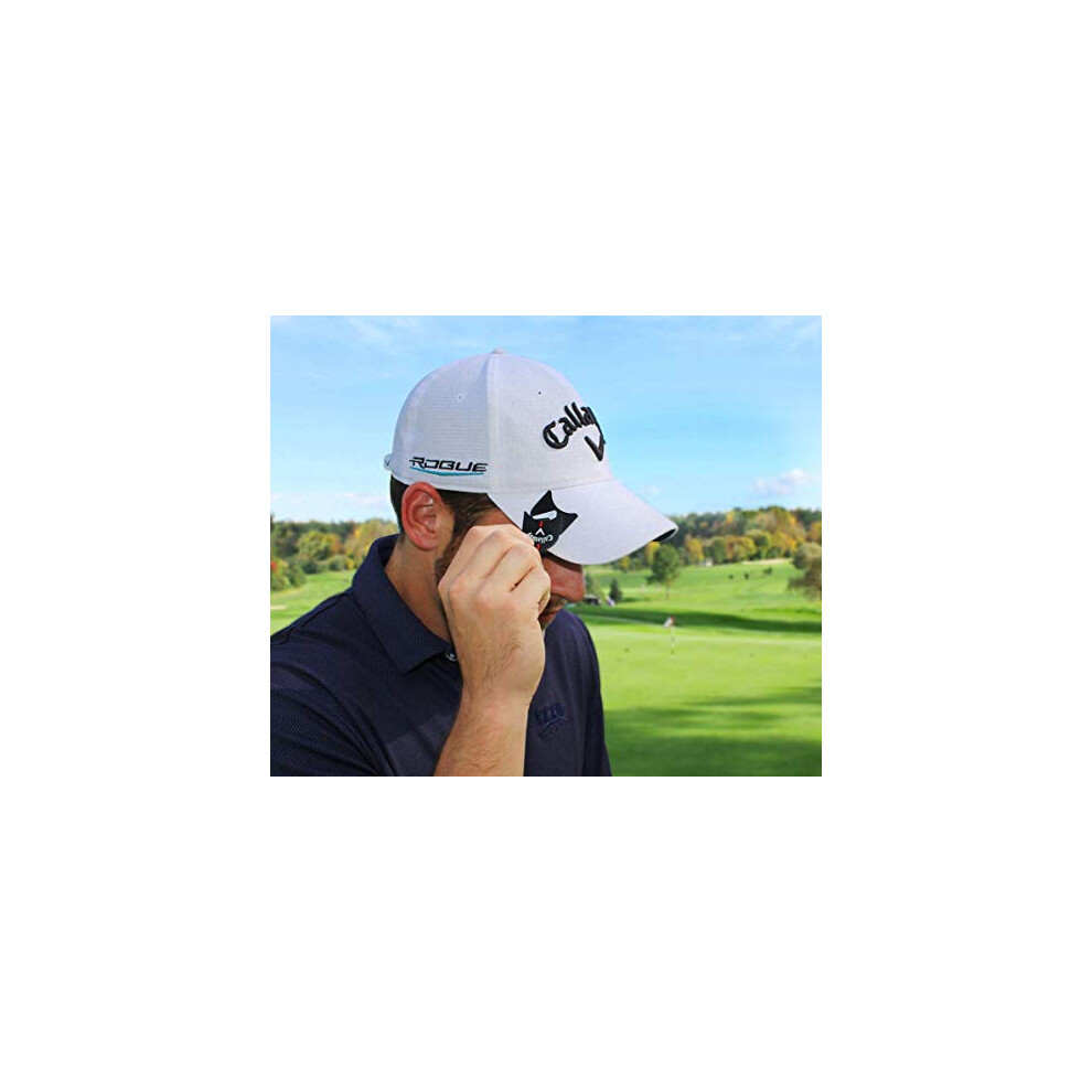Callaway Magnetic Hat Clip With Ball Marker Black