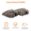 Amazon Deluxe Microfiber Car Wash Drying Mitts, 2 Pack, Grey, 30 cm L x 20 cm W 5