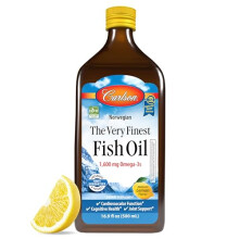 Carlson-Fish Oil Lemon 16.9fl o