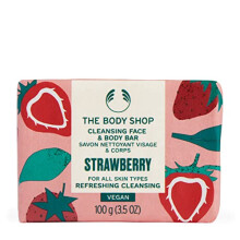 STRAWBERRY Cleansing Face & Body Bar (SOAP) 100g