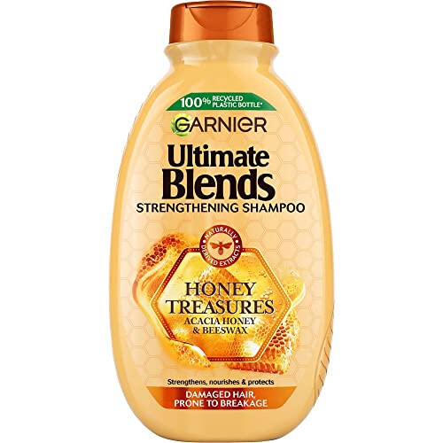 Garnier Ultimate Blends Honey Treasures Shampoo, 400ml