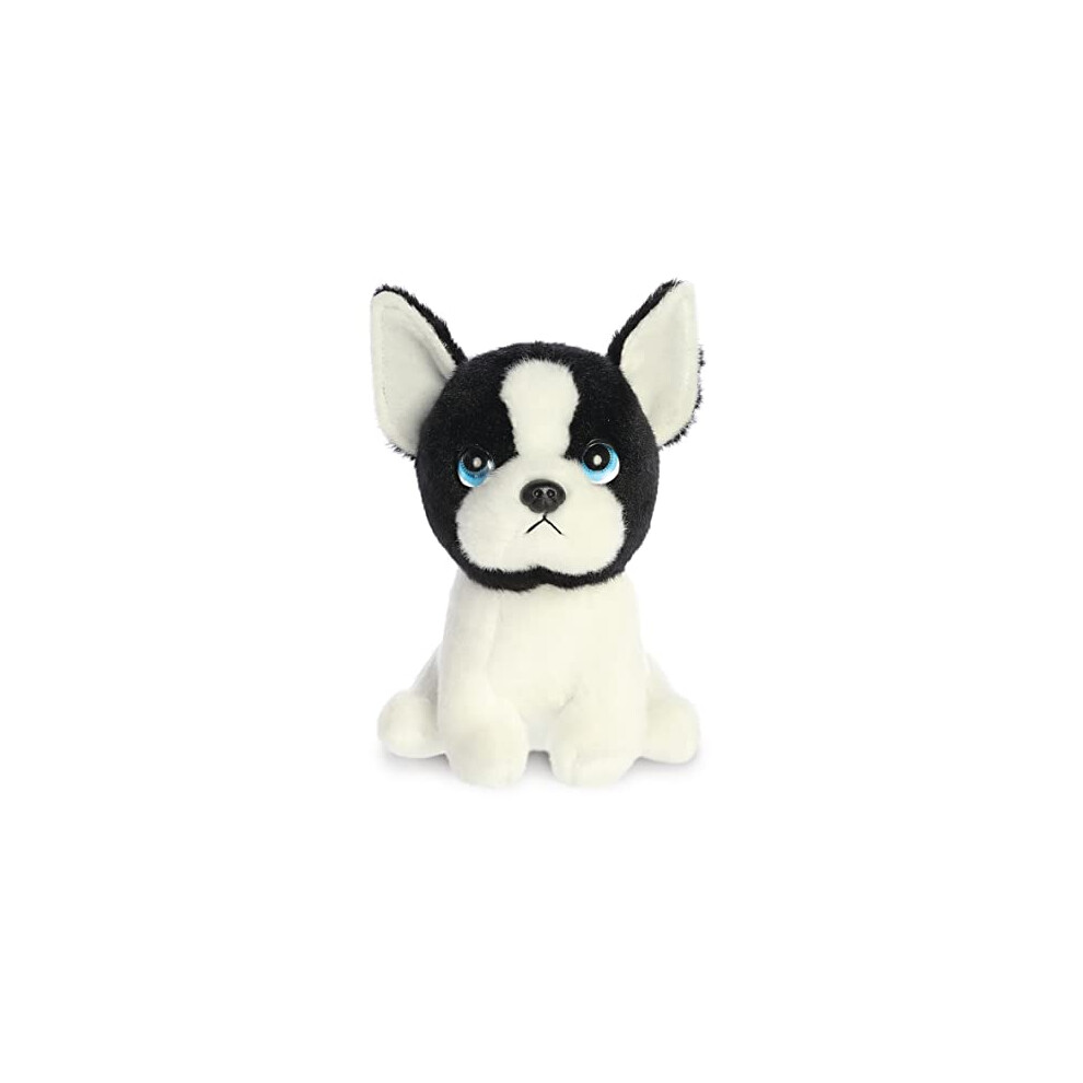 Aurora, 33749, Petites Harvard Boston Terrier Dog, 7In, Soft Toy, Black & White