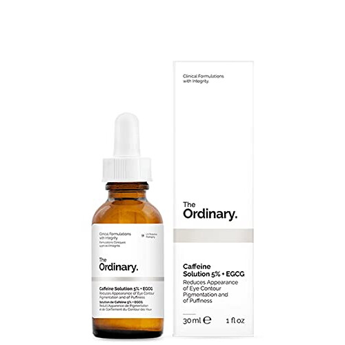 Original Caffeine Solution 5% + EGCG | 30 ml | Solution for Dark Circles and Puffy Eyes | Cloud.Sales