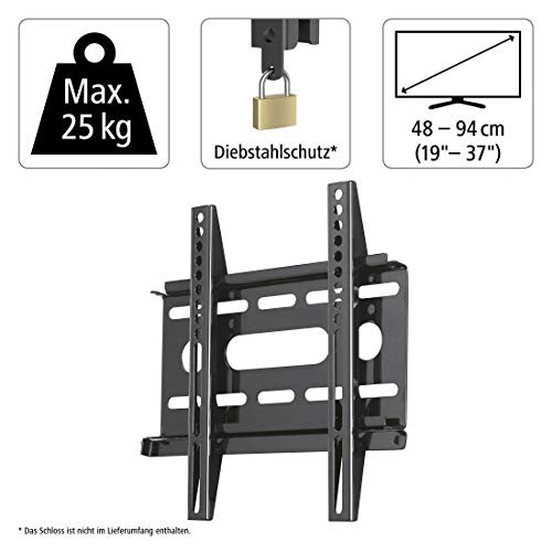 Hama TV Wandhalterung FIX Slim bis 37" 1