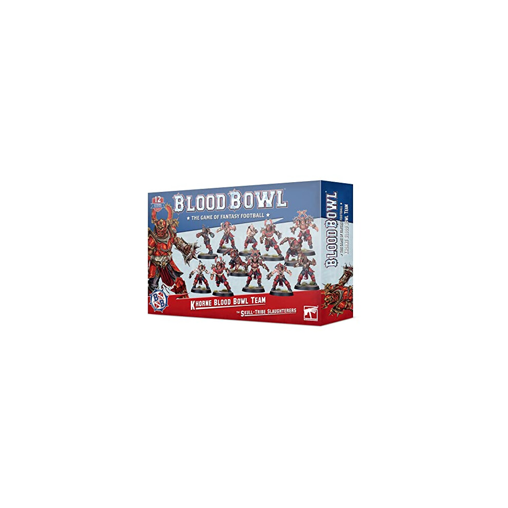 Blood Bowl - Team Khorne : Skull-tribe Slaughterers