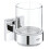 Grohe 41097000 Quickfix Crystal Glass with Holder, Chrome 1
