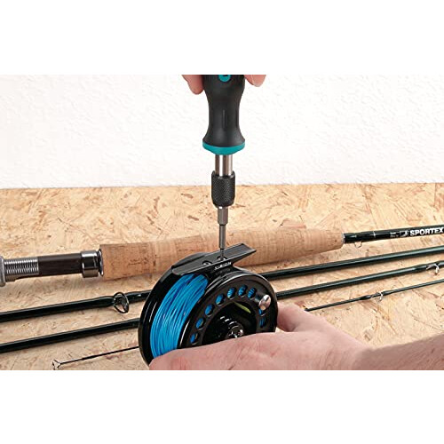 wolfcraft Hand Screwdriver With Bit Socket I 1240000 I For ergonomic use 2