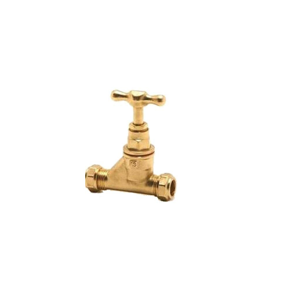 15Mm Pegler 59 Brass Stopcock 5307085336280 - Image 3