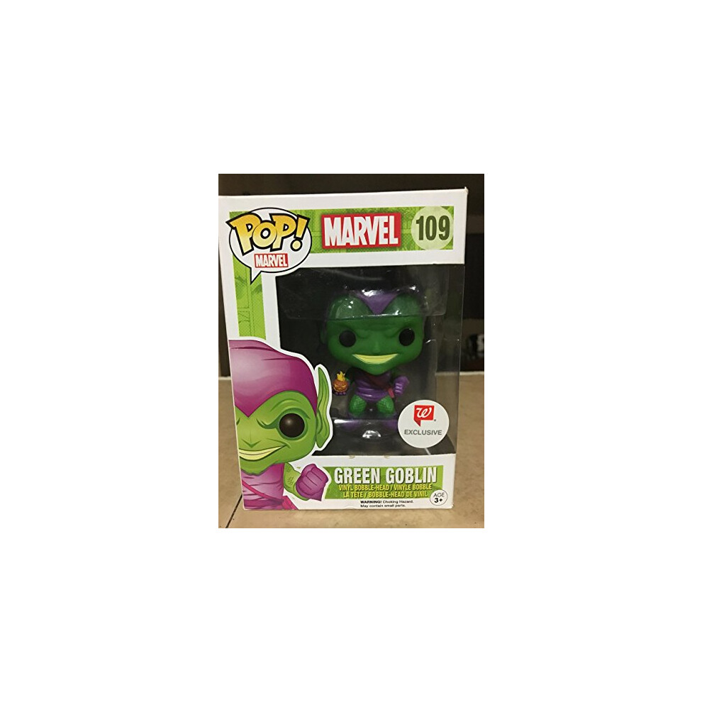 024522 Pop Marvel: Green Goblin 109 Bobble Head Figure