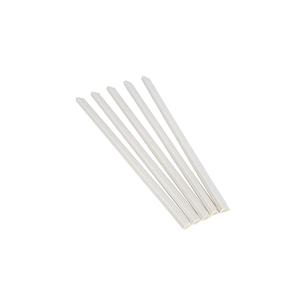 Relido 53831 Round Spine for Presentation Binding without Machine White (Pack of 50)