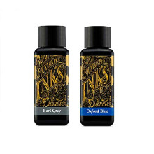Fountain Pen Ink 30ml - Earl Grey & Oxford Blue - 2 x Bottles