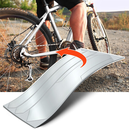 Bike Chainstay Paint Protection Film Set - Transparent Matt & Self-Adhesive
