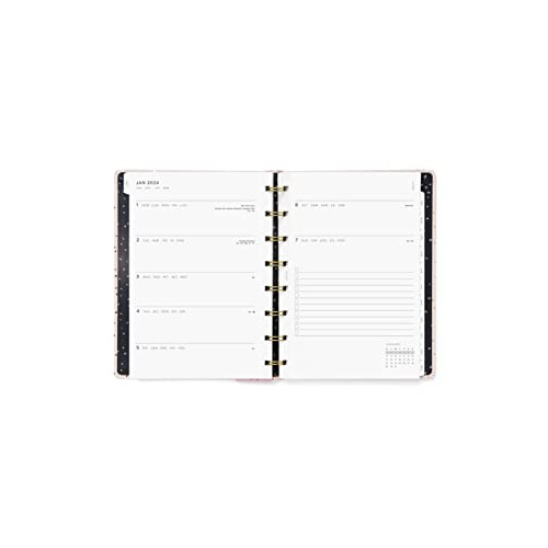 A5 2024 Planner - Confetti rose quartz 2