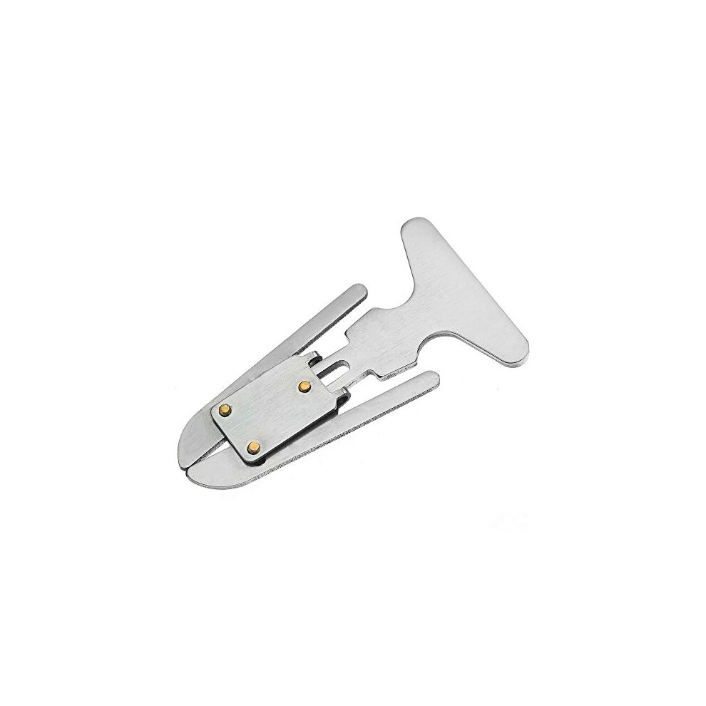 Otne 1Pc Portable Stainless Steel Smoking Tobacco Pipe Adjustable Reamer Cleaning Tool