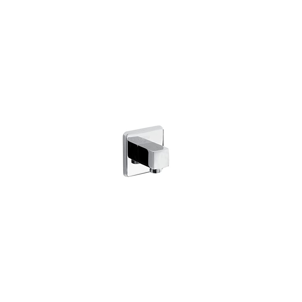 CARM WOSQ01 C Square Wall Outlet Shower Accessories, Chrome Plated