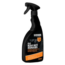 G42 Heavy Duty Degreaser, Powerful Multipurpose Cleaner, Fast Degreasing of Oils and Heavy Grime, For Work Surfaces, Tools, Equipment, Vehicles, Wheel