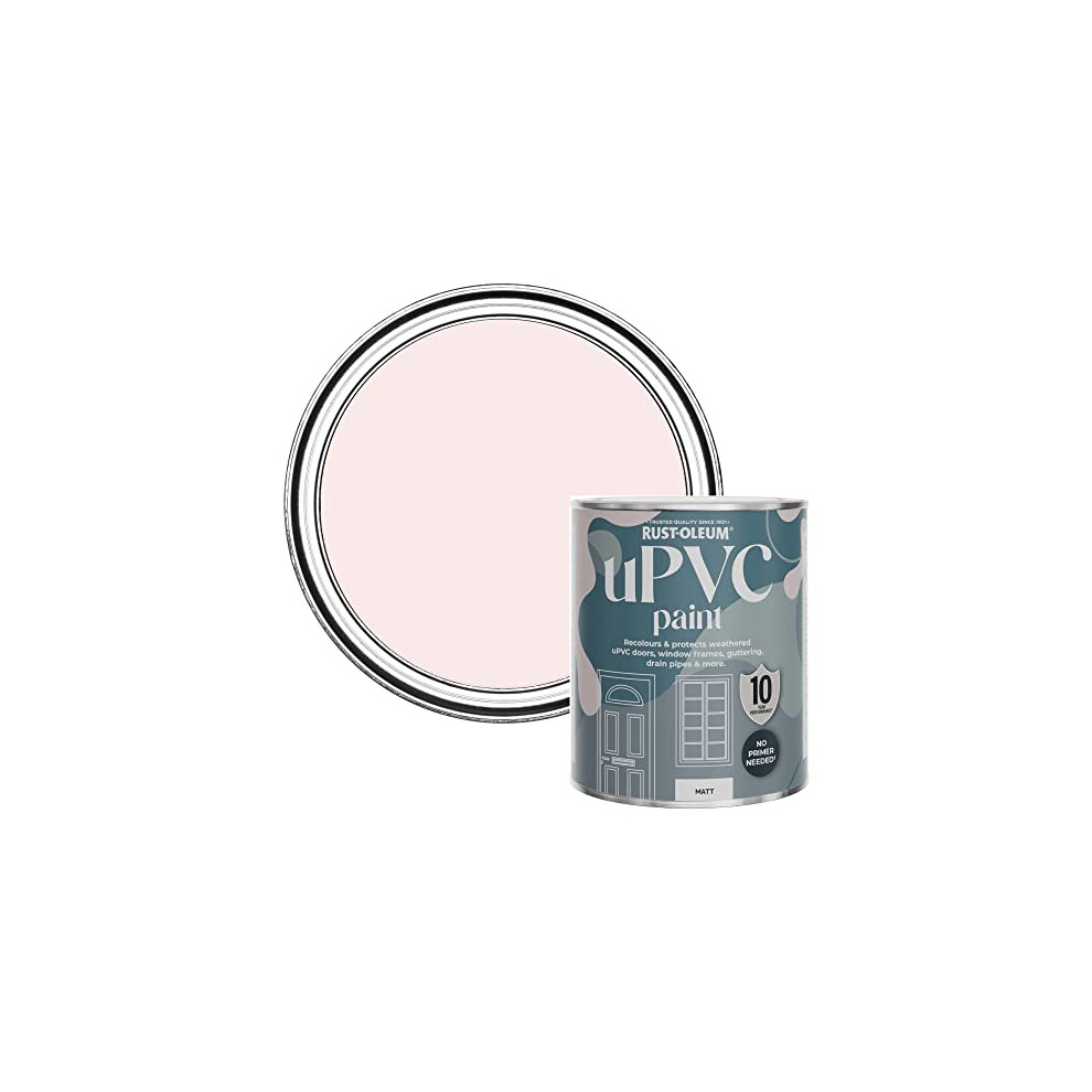 Rust-Oleum Upvc Door & Window Paint Matt Finish China Rose 750Ml Shdrct1233 5013296407366