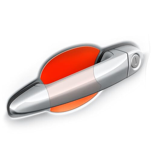 Car Door Handle Protection Film for recessed grips for XC40 1 (I) 536 I 2017-2024 - Anti-Scratch Foil - Clear Paint Protection Film