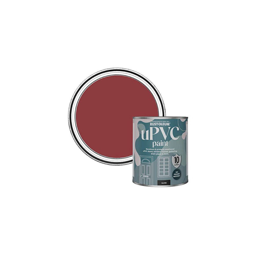 Red uPVC Door and Window Paint In Gloss Finish - Empire Red 750ml