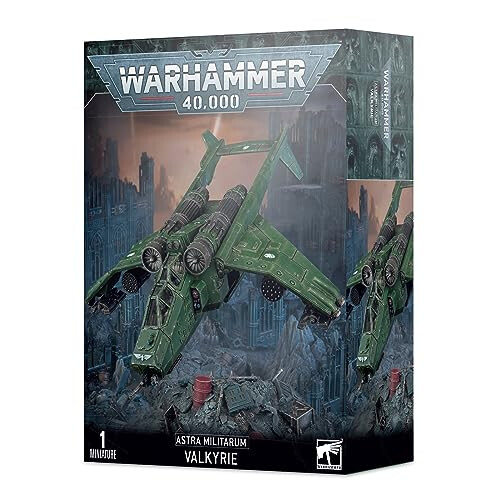 Games Workshop 99120105038 "Astra Militarum Valkyrie Tabletop and Miniature Game,Black