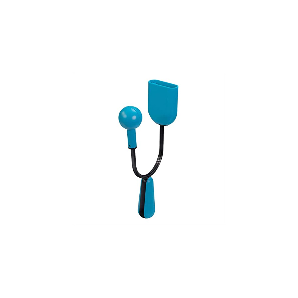 Halilit Blue Hi-Lo Vibraslap. Adjustable Slider. Professional Hand Percussion Shaker Musical Instrument. Teens & Adults. Durable & Easy To Master