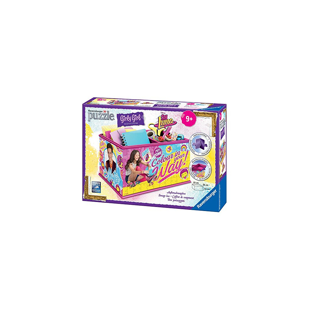 PuzzleÂ âÂ 12090Â âÂ Girly GirlÂ âÂ Soy Luna Storage BoxÂ âÂ 216Â Pieces