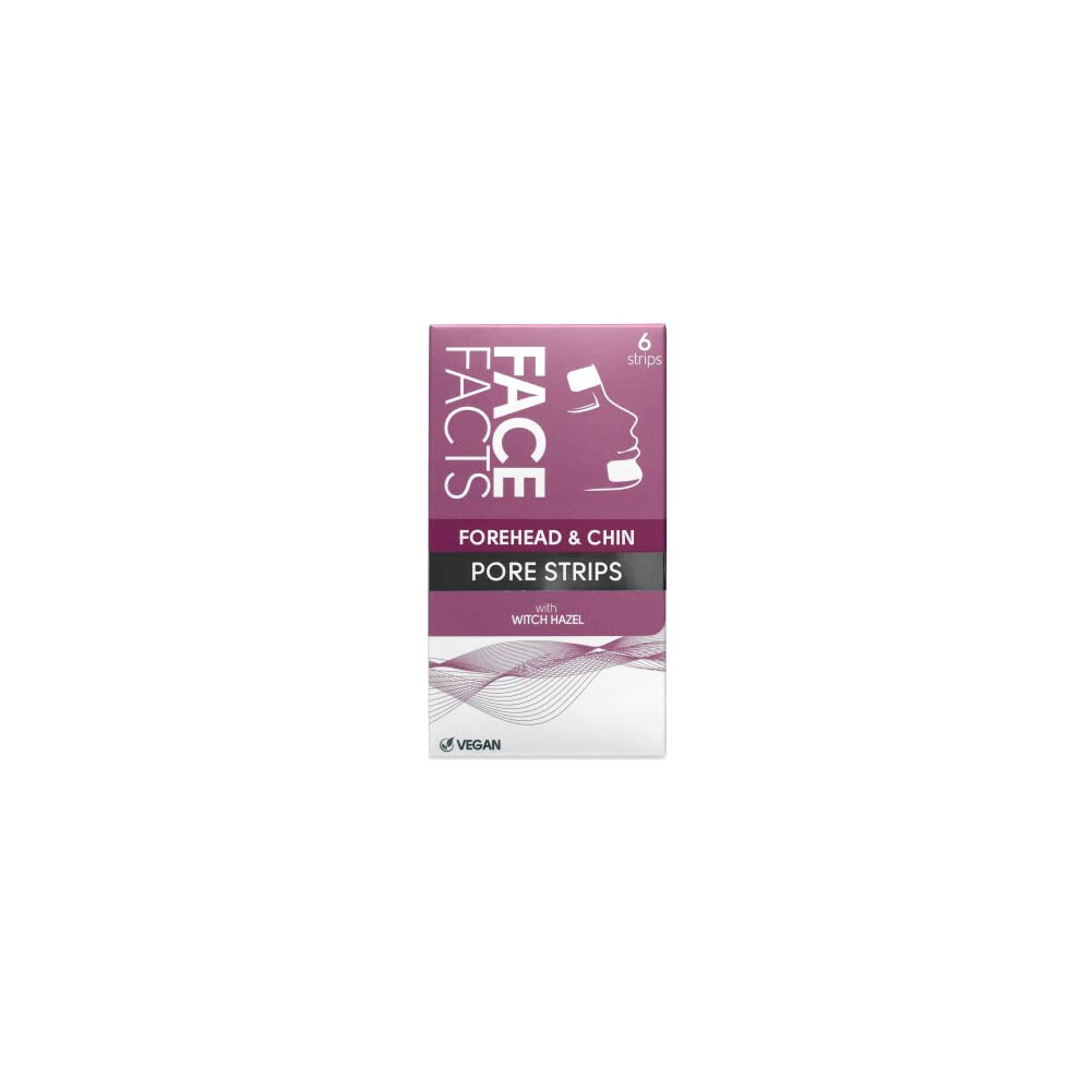 Pretty Face Facts Witch Hazel Forehead & Chin Pore Strips