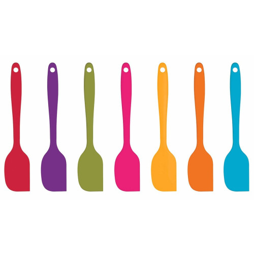 Silicone Mini Food Scraper, 20 cm - Red 1