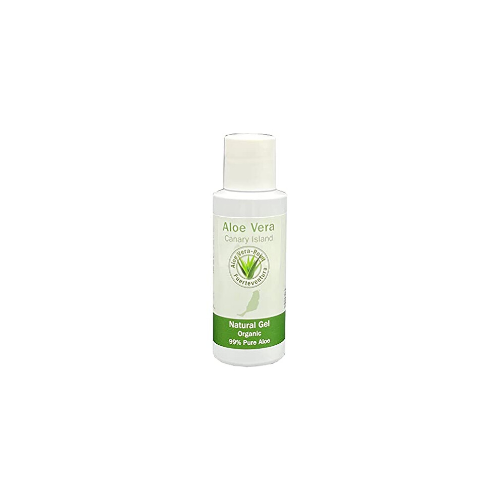 Aloe Vera - Point Fuerteventura Fuerteventura Aloe Vera Point Organic Aloe Vera Gel 99% 100 Ml Cold Pressed - 1 Unit