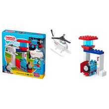 Toy - Thomas and Friends Playset - Train Engine and Harold the Helicoptor - Sodor