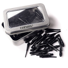 2BA Soft Tip Dart Points 100-Count (CSSTP001 - Black)