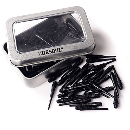 2BA Soft Tip Dart Points 100-Count (CSSTP001 - Black)