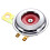 12v Brushed Chrome Horn Replacement For Motorcycles ATV Scooter 3