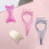 Eyelash Tools 4 Pack, Makeup Basics For Beginners, Makeup Tools, Eye Makeup Tools, Mascara Applicator Guide, Tools For Women And Girls, Beginners 6