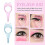 Eyelash Tools 4 Pack, Makeup Basics For Beginners, Makeup Tools, Eye Makeup Tools, Mascara Applicator Guide, Tools For Women And Girls, Beginners 3
