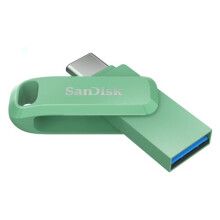 128GB Ultra Dual Drive Go, USB Type-C Flash Drive with reversible USB Type-C and USB Type-A connectors, up to 400 MB/s, for smartphones, tablets, Macs