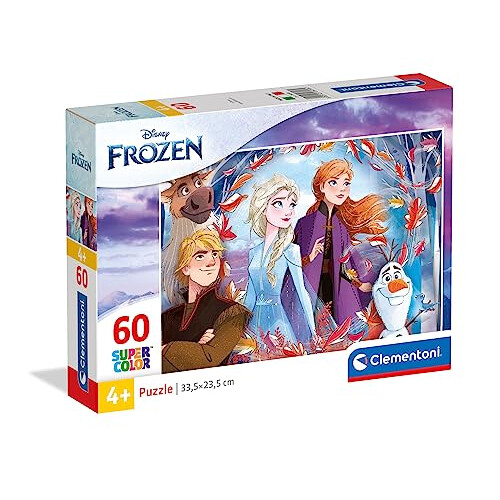 Clementoni - 26058 - Supercolor Puzzle - Disney Frozen 2 - 30 pieces - Made in Italy - jigsaw puzzle children age 3+
