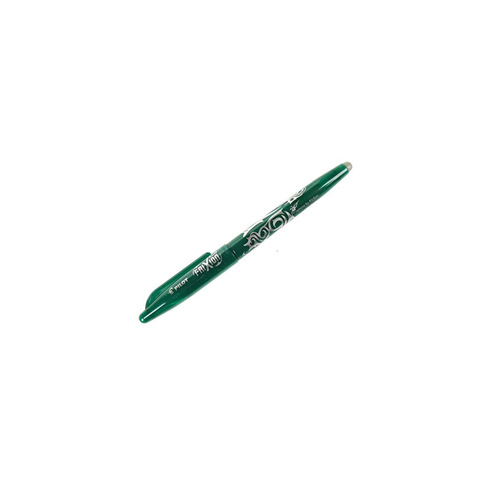 Frixion GREEN PILOT ROLLERBALL PENS - ERASABLE 0.7mm Tip BL-FR7 (PACK OF 3)