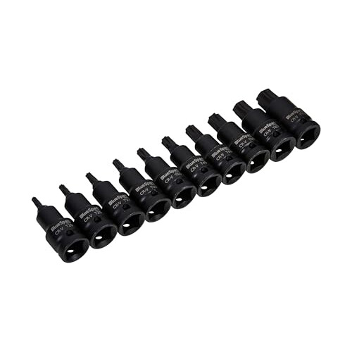 BlueSpot 10 PCE 1/2" Impact Torx Bit Socket (T20-T70) 2
