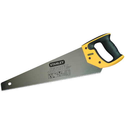 STANLEY 2-15-281 "Jet Cut" Rough Hand Saw, Multi-Colour, 380 mm