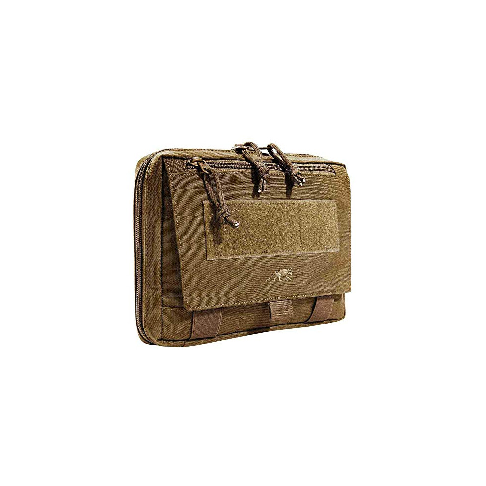 Tasmanian Tiger Brown Tt Edc Pouch Molle Compatible Backpack Organiser Additional Bag For Tools And Medic First Aid Set With Patch Surface (Coyote )